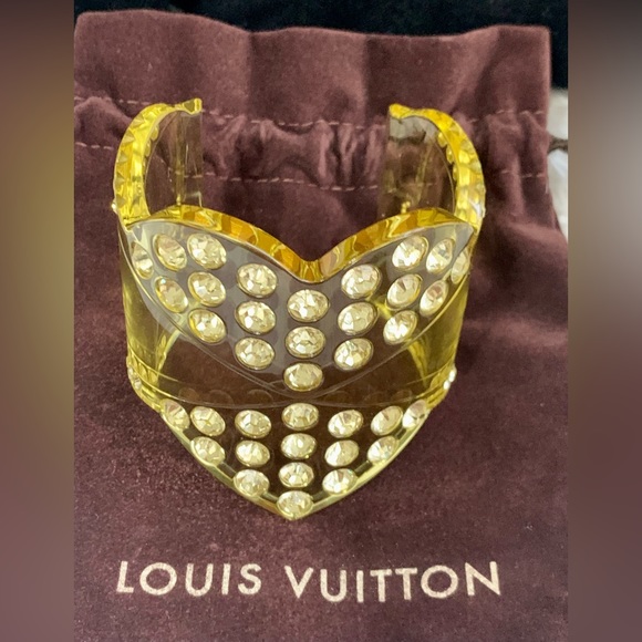 LV BRACELET! LV dust bag! UNIQUE-super hero vibes! Digital AuthenticCert. 6.7” - Picture 9 of 11